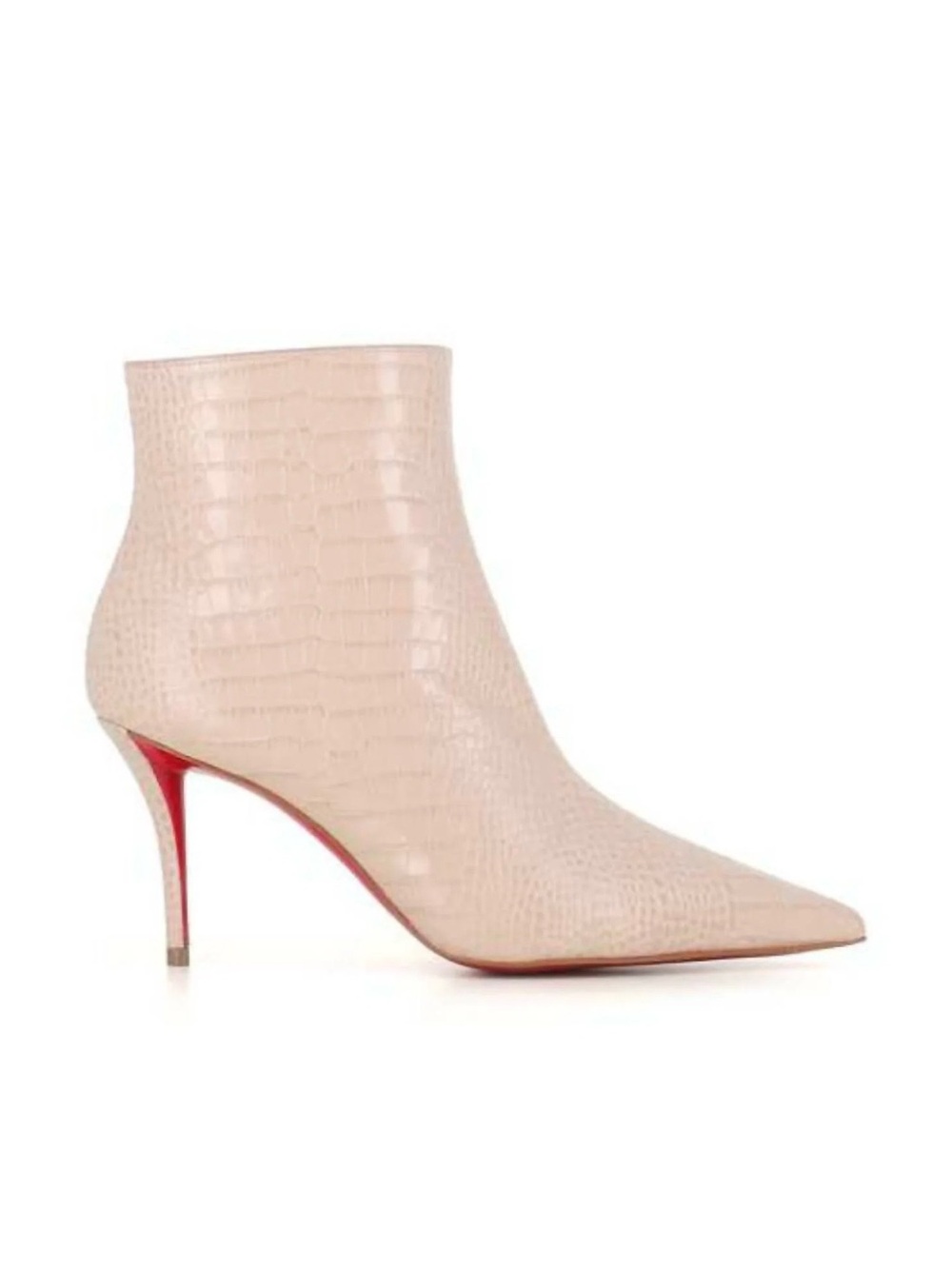 Christian Louboutin croc Miss Z Boots